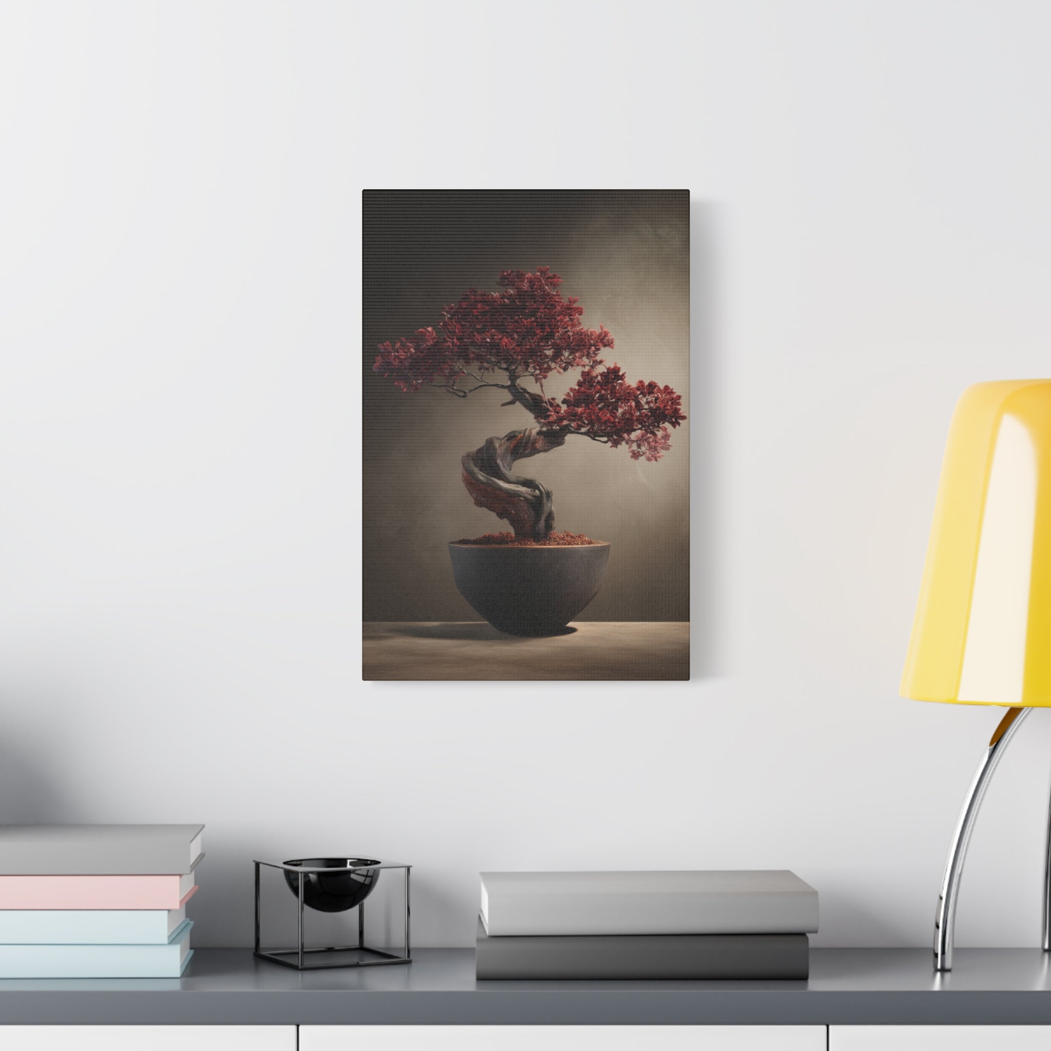 Crimson Stillness Bonsai