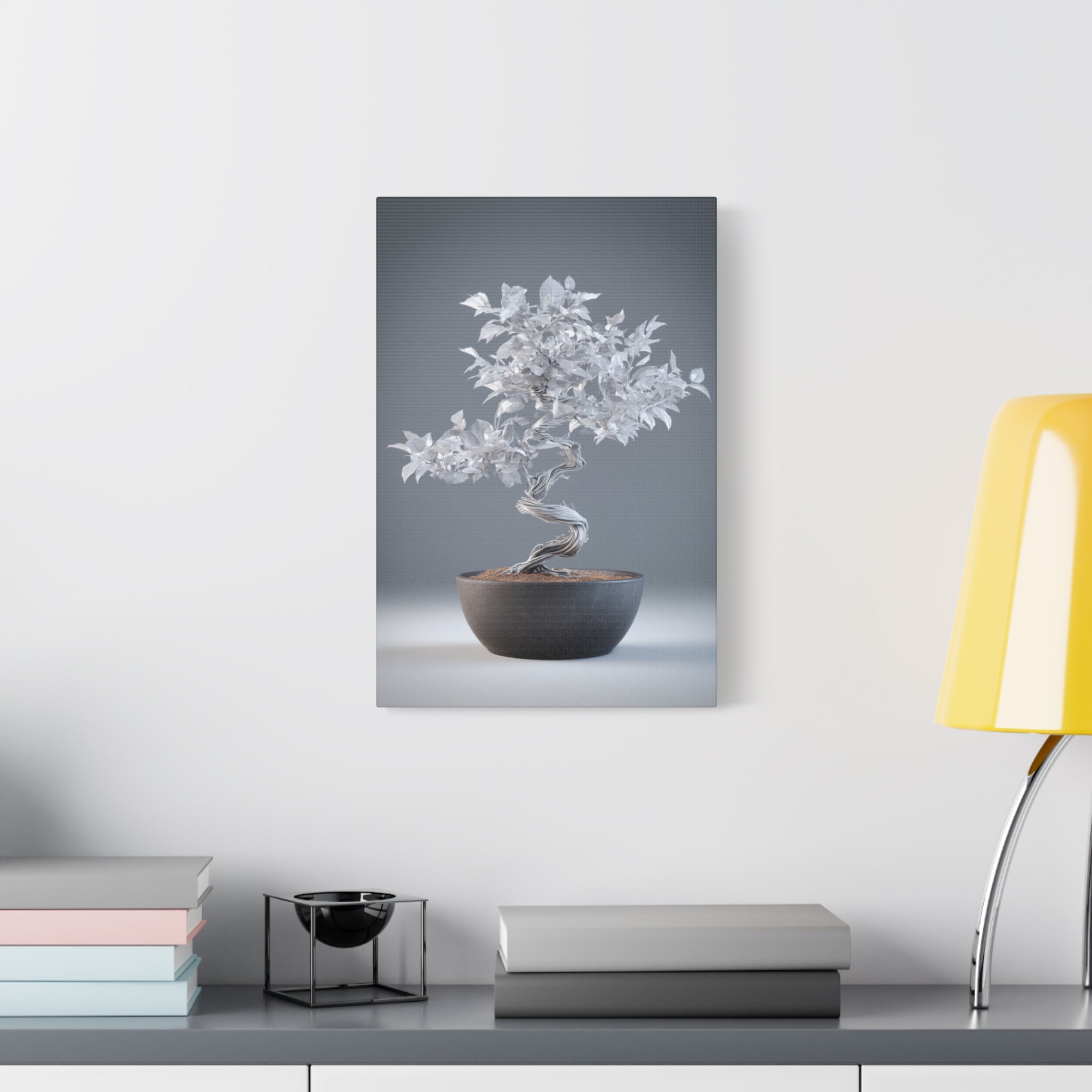 Bonsai Tree Matte Canvas Print - Stretched 1.25" Wall Art