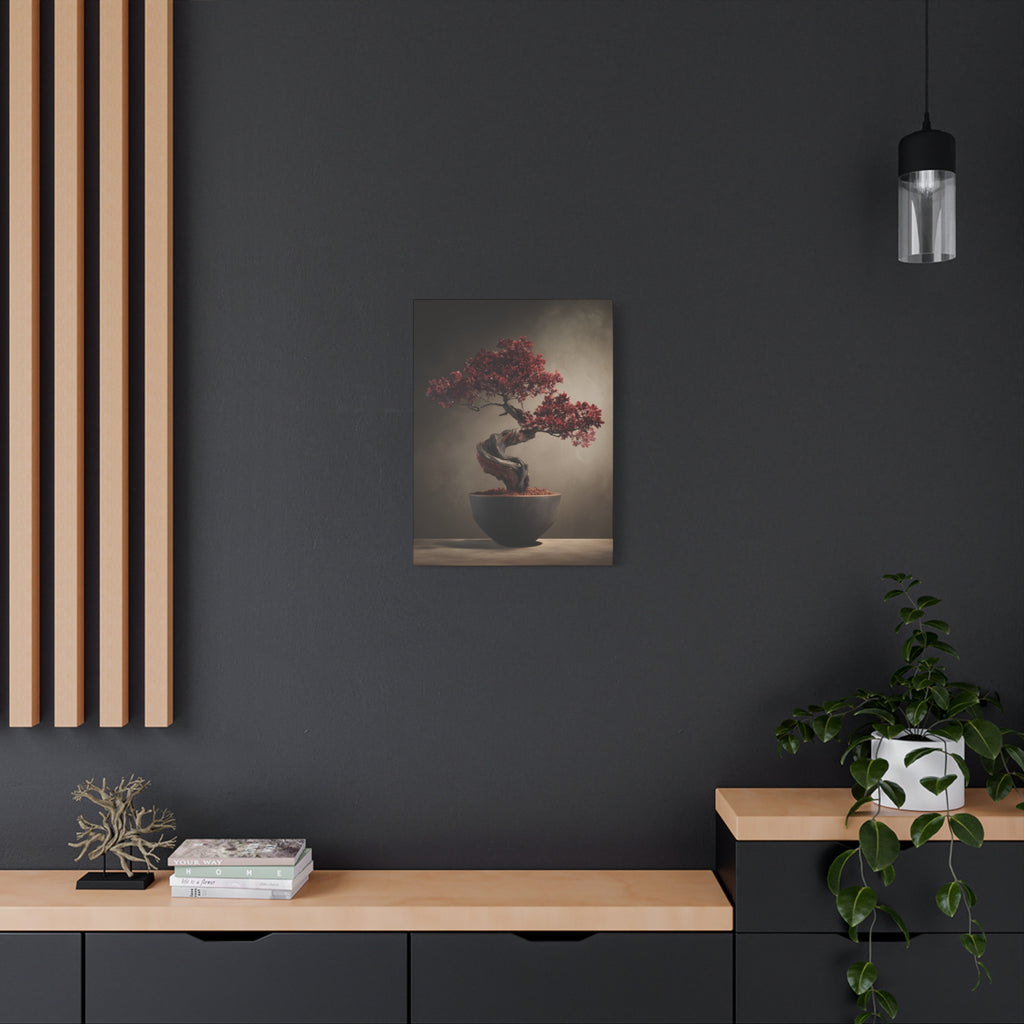 Crimson Stillness Bonsai