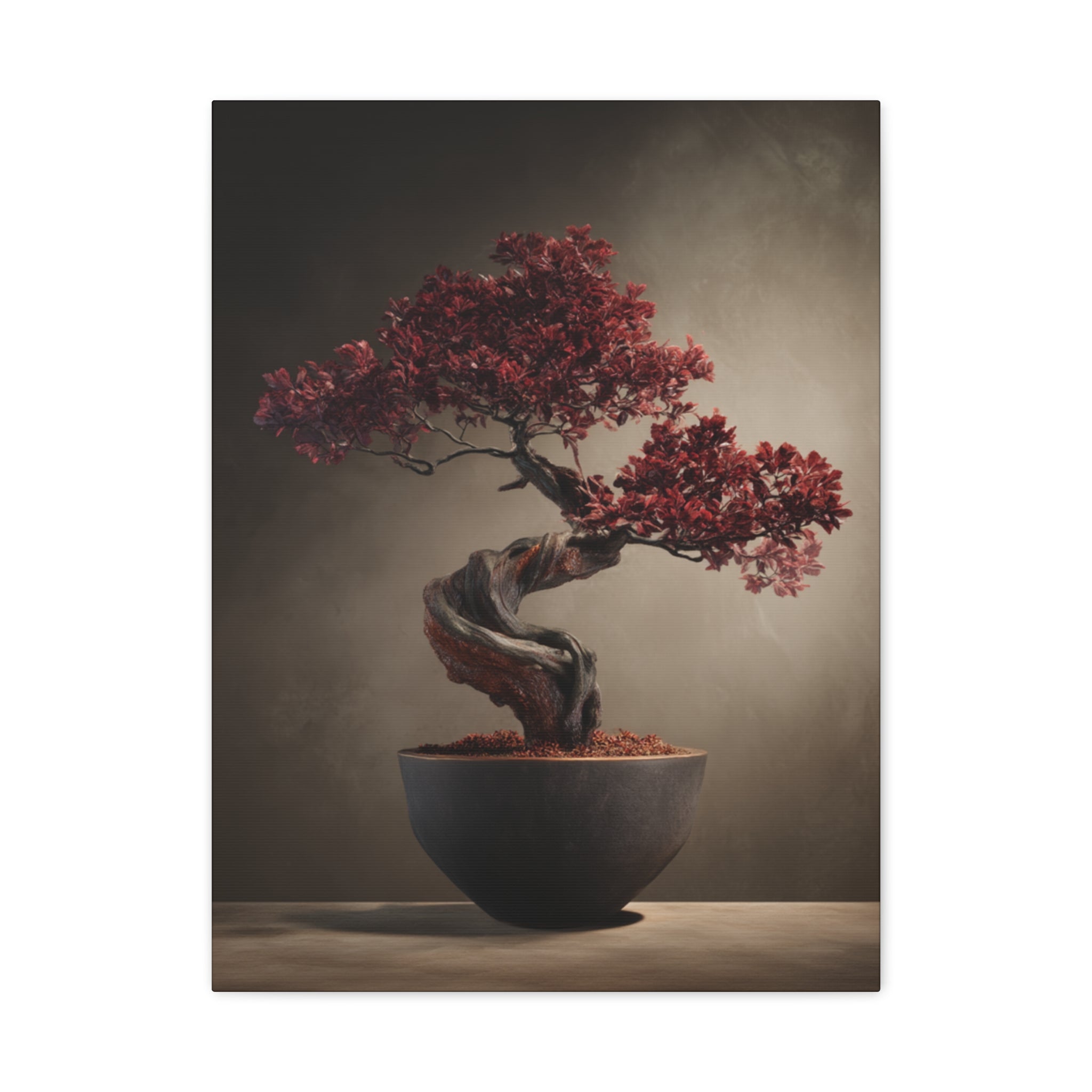 Crimson Stillness Bonsai