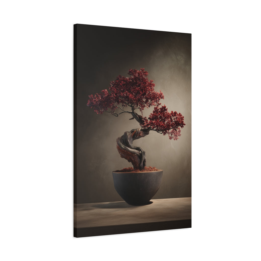 Crimson Stillness Bonsai