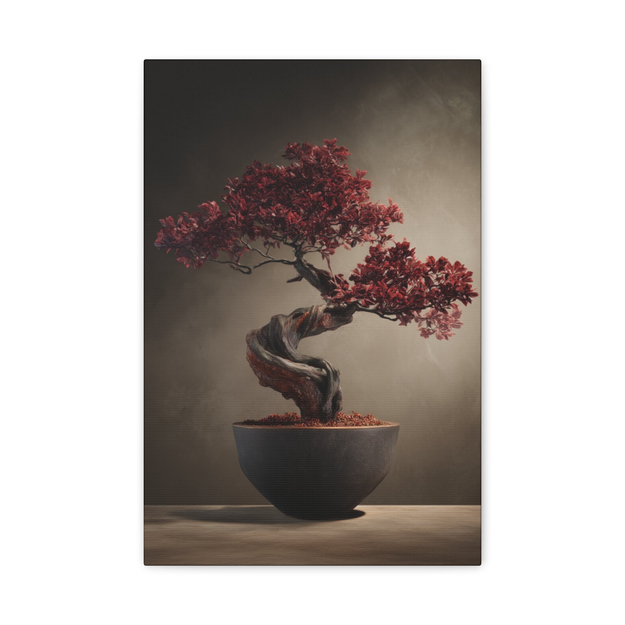 Crimson Stillness Bonsai