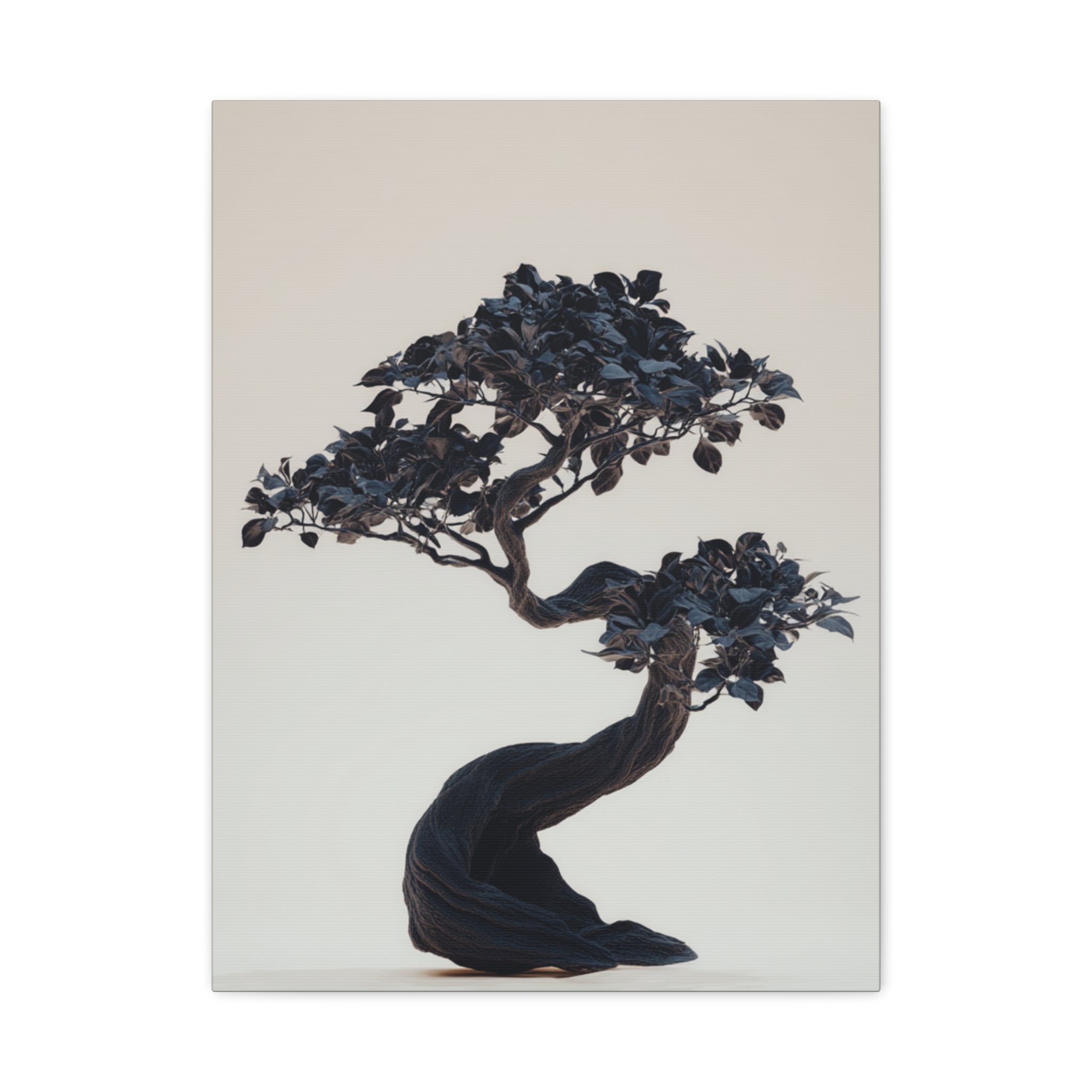 Bonsai Tree Matte Canvas Print — Stretched 1.25" Wall Art