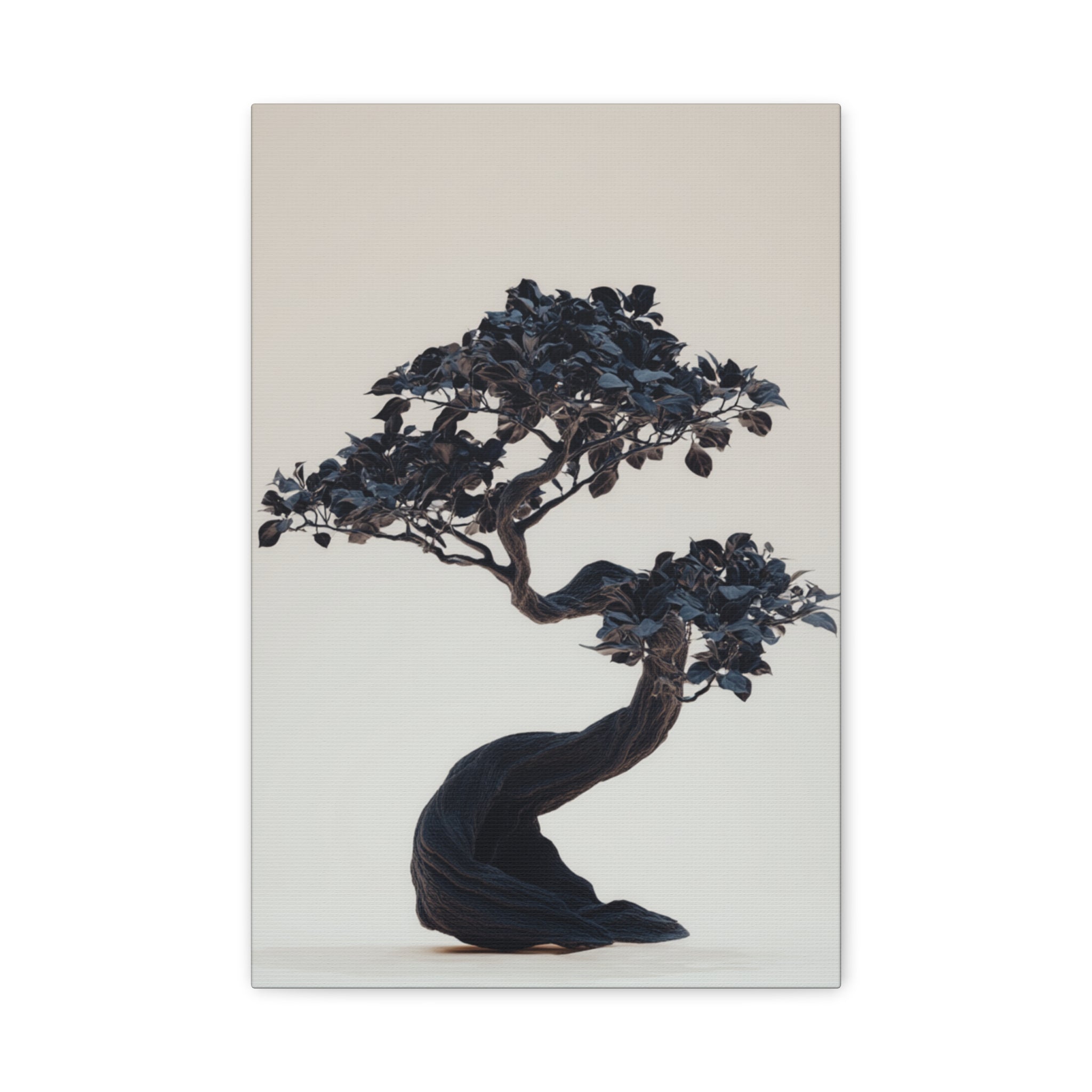 Bonsai Tree Matte Canvas Print — Stretched 1.25" Wall Art