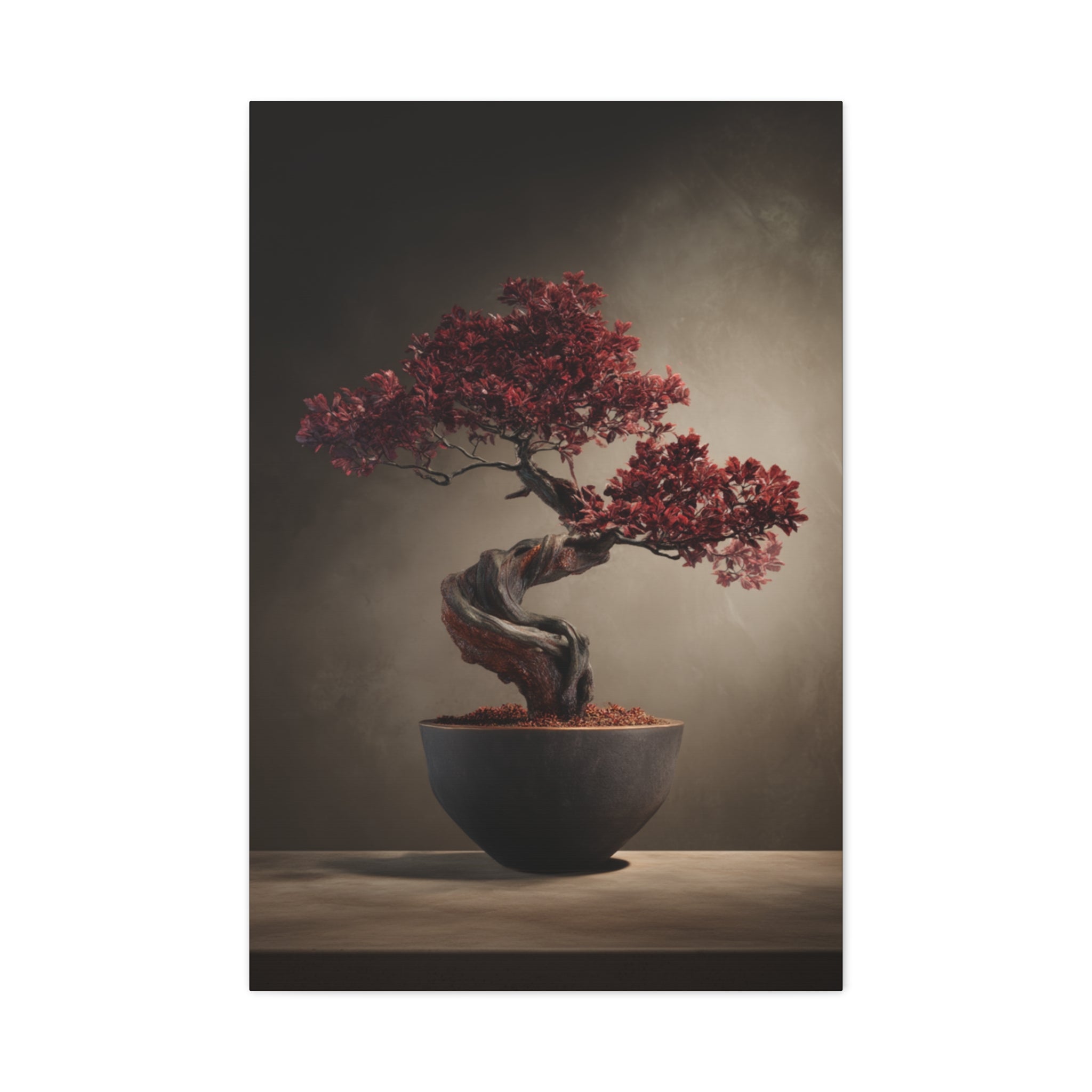 Crimson Stillness Bonsai